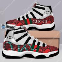 Gucci Jordans 11 Red Snake Gift 1