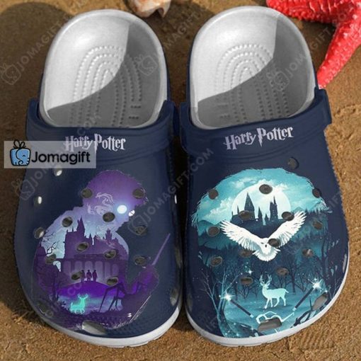 Harry Potter Dark Night Pattern Crocs Gift