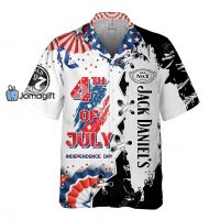 Jack Daniels Hawaiian Shirt 4Th Of July
