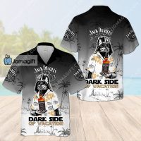 Jack Daniels Hawaiian Shirt Floral Gift