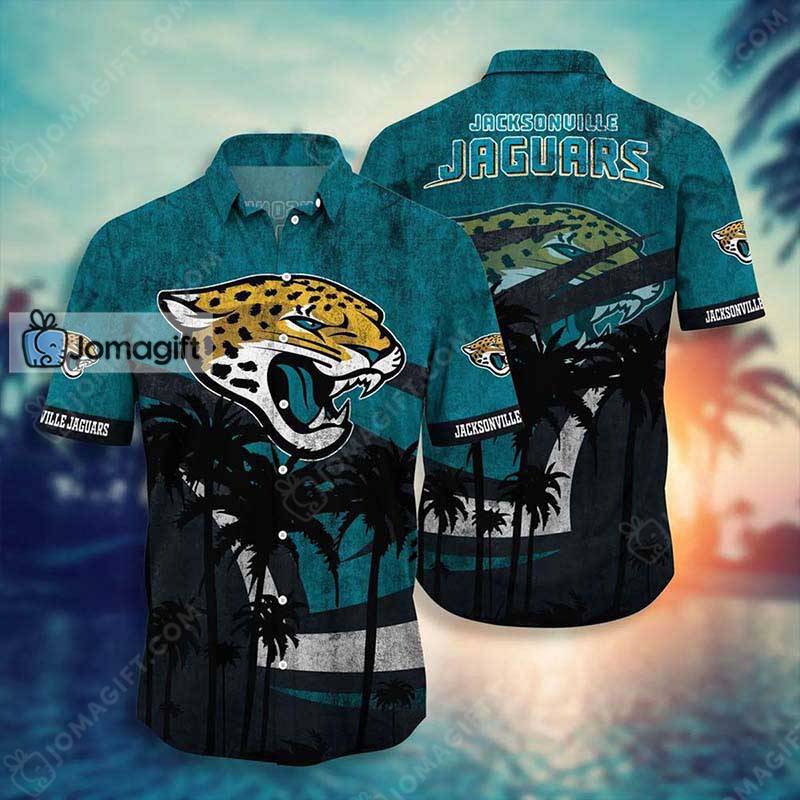 Jacksonville Jaguars Hawaiian Shirt Graphic Tropical Pattern Gift 1 Jomagift
