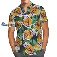 Personalized Los Angeles Lakers Hawaii Shirt