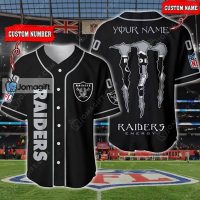 Las Vegas Raiders Baseball Jersey Gift