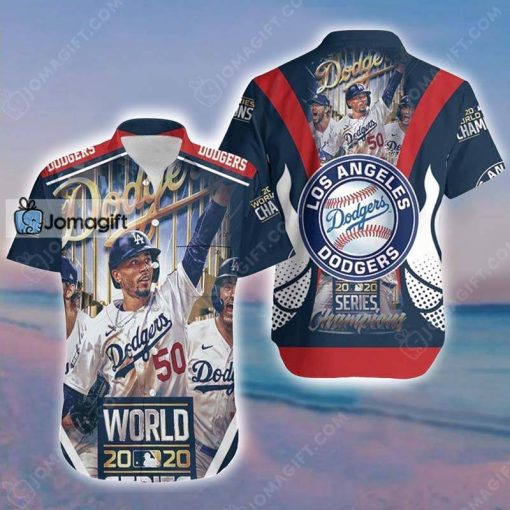 Los Angeles Dodgers Hawaiian Shirt World Series 2020 Champions Gift