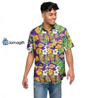 Los Angeles Lakers Tropical Flower Hawaiian Shirt 1