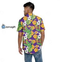 Los Angeles Lakers Tropical Flower Hawaiian Shirt 3