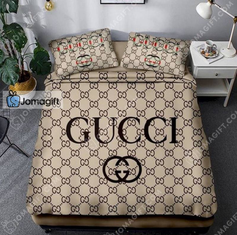 perfil familia real Caligrafía Luxury Gucci Bedding Sets - Jomagift