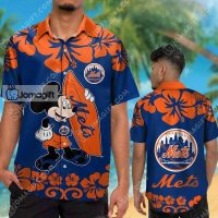 Mets Hawaiian Shirt Mickey Mouse Gift