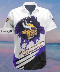 Minnesota Vikings Hawaiian Shirt Gift