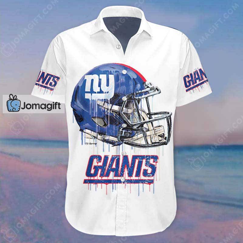 New York Giants Hawaiian Shirt Helmet Gift 1 1 Jomagift
