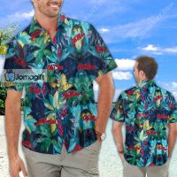 Ole Miss Rebels Floral Tropical Hawaiian Shirt Gift