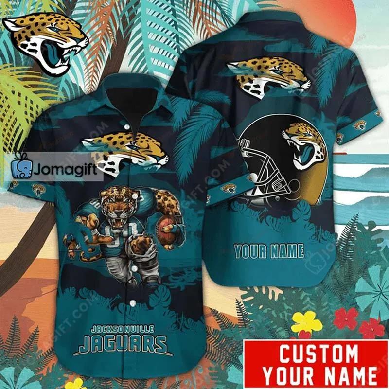 Personalized Jacksonville Jaguars Hawaiian Shirt Mascot Gift 1 Jomagift