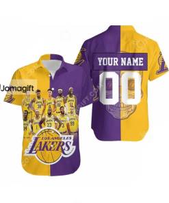Los Angeles Lakers Groot Baseball Jersey - Jomagift