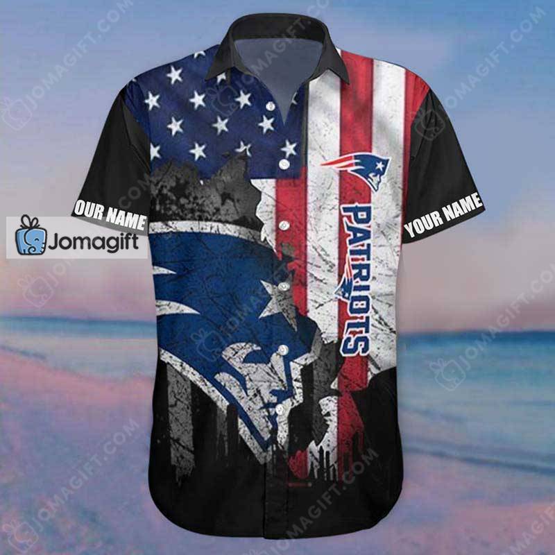 Personalized New England Patriots Hawaiian Shirt Gift 1 1 Jomagift