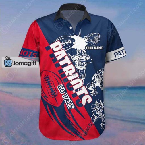 Personalized Patriots Hawaiian Shirt Gift