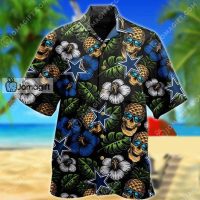 Pineapple Cowboys Hawaiian Shirt Gift 1