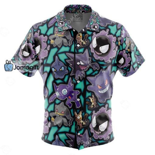 Pokemon Hawaiian Shirt Ghost Type Gift