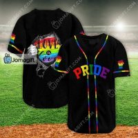 Pride Baseball Jersey Love Is Love