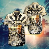 [Stylish] Ncaa Purdue Boilermakers Hawaiian Shirt Gift