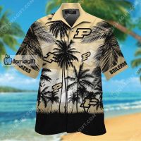 Purdue Hawaiian Shirt Tropical Aloha Gift 1