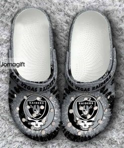 Unique Las Vegas Raiders Crocs Shoes