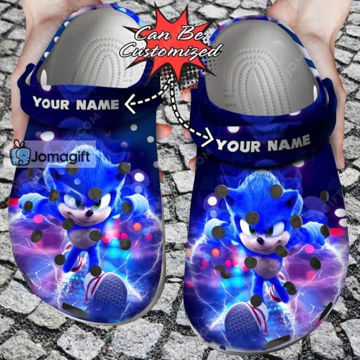 [Personalized] Sonic Crocs Gift Shoes