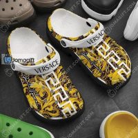 Versace Golden Floral Crocs