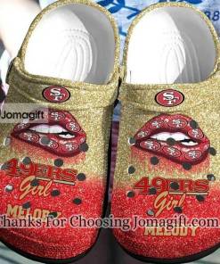 49Ers Gold Red Pattern Crocs Gift