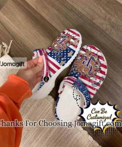 [Amazing] Colorado Rockies American Flag Crocs Gift