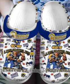 [Customized] Los Angeles Rams Crocs Shoes Gift