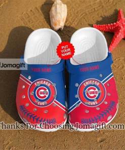 [Personalized] Chicago Cubs American Flag Crocs Gift