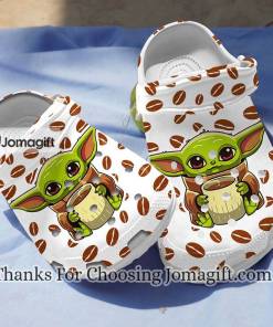 Baby Yoda Coffee Spelled Crocs Gift