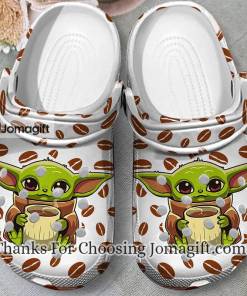 Baby Yoda Coffee Spelled Crocs Gift 2