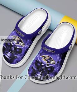 Baltimore Ravens Black Navy Crocs Gift