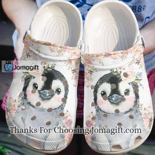 [Beautiful] Penguin Whitesole Happy Steps Crocs Gift