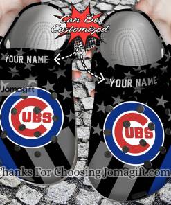 Best Custom Name Chicago Cubs Star Flag Crocs Gift 1