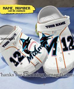 Best Personalized Miami Marlins Crocs Gift 1