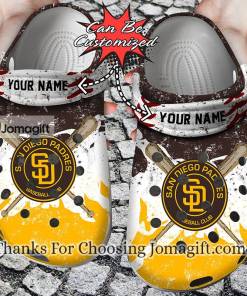 [Stylish] Personalized San Diego Padres Crocs Shoes Gift