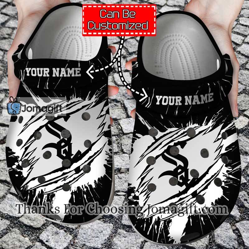 Best selling Customized Chicago White Sox Ripped Claw Crocs Gift 2