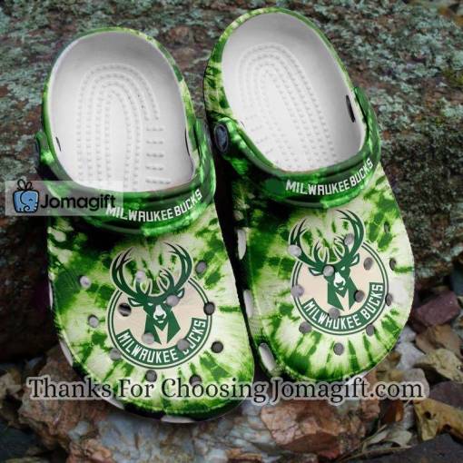 [Best-selling] Milwaukee Bucks Green Tie Dye Crocs Gift