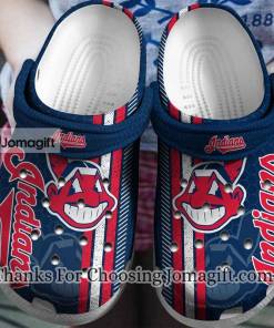 [Personalized] Cleveland Guardians American Flag Crocs Gift