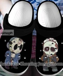 Black Jason Voorhees Friday The 13Th Crocs Gift 1