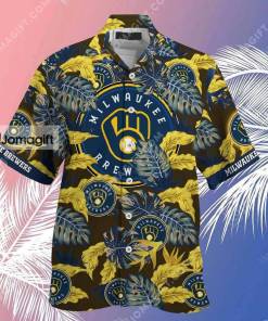 Brewers Hawaiian Shirt Stress Blessed Gift 3