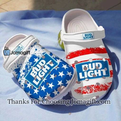 Bud Light American Flag Crocs Gift