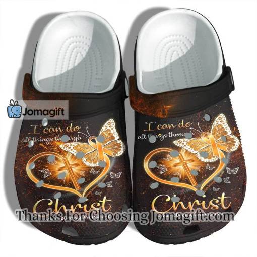 [Comfortable] Butterfly Faith Jesus Crocs Gift
