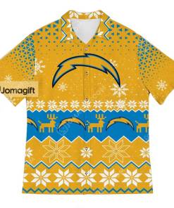 Chargers Christmas Hawaiian Shirt Gift 1