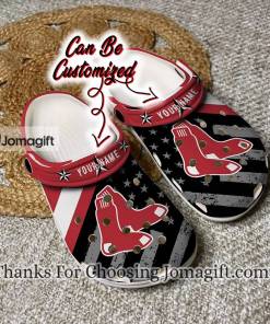 [Elegant] Custom Name Boston Red Sox Baseball Crocs Gift