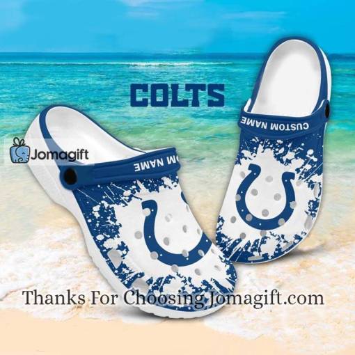 [Comfortable] Indianapolis Colts Pattern Crocs Gift