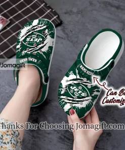 Comfortable New York Jets Ripped Claw Crocs Gift 1