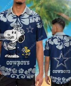 Cowboys Snoopy Hawaiian Shirt Gift 1